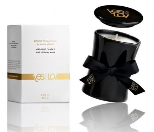 Массажная свеча Titillating Massage Candle - 120 мл. - YESforLOV - купить с доставкой в Воронеже