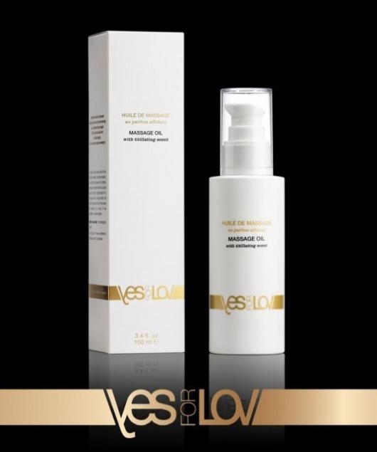 Массажное масло TITILLATING MASSAGE OIL - 100 мл. - YESforLOV - купить с доставкой в Воронеже