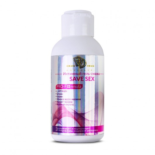 Интимный гель-смазка на водной основе SAVE SEX - 100 мл. - БиоМед - купить с доставкой в Воронеже