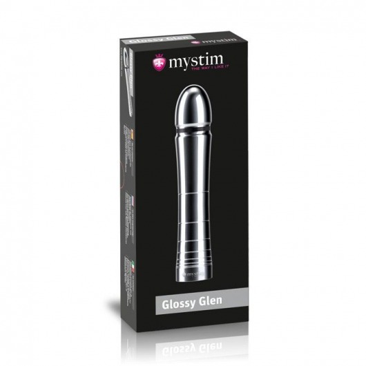 Фаллоимитатор для электростимуляции Glossy Glen Dildo - 14 см. - MyStim - купить с доставкой в Воронеже
