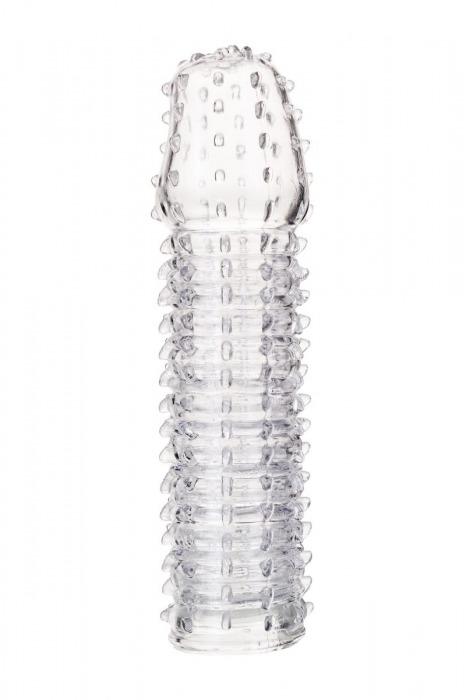 Прозрачная закрытая насадка на пенис TOYFA A-Toys - 15,2 см. - A-toys - в Воронеже купить с доставкой