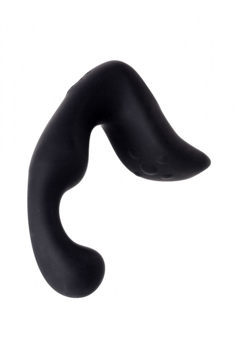 Чёрный изогнутый вибростимулятор простаты Erotist - Erotist Adult Toys - в Воронеже купить с доставкой
