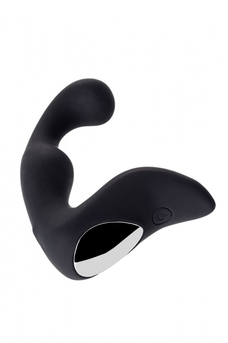 Чёрный изогнутый вибростимулятор простаты Erotist - Erotist Adult Toys - в Воронеже купить с доставкой