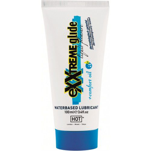 Анальная смазка на водной основе Exxtreme Glide - 100 мл. - HOT - купить с доставкой в Воронеже