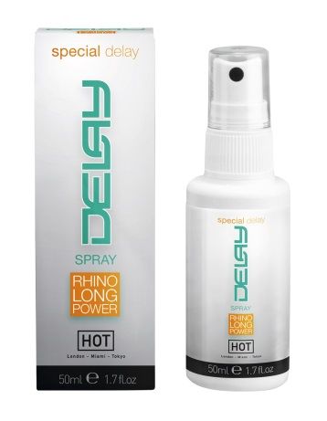 Спрей-пролонгатор для мужчин Delay - 50 мл. - HOT - купить с доставкой в Воронеже
