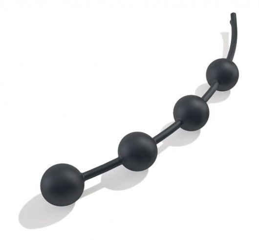 Большая анальная цепочка для электростимуляции Booty Garland L - 40 см. - MyStim - купить с доставкой в Воронеже