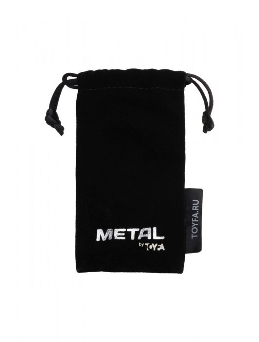 Серебристый двухсторонний карабин TOYFA Metal - ToyFa - купить с доставкой в Воронеже