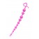 Розовая силиконовая анальная цепочка Long Sweety - 34 см. - ToyFa в Воронеже Розовая силиконовая анальная цепочка Long Sweety - 34 см. - ToyFa