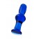 Голубая стеклянная анальная втулка - 12 см. - Sexus в Воронеже Голубая стеклянная анальная втулка - 12 см. - Sexus