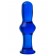 Голубая стеклянная анальная втулка - 12 см. - Sexus в Воронеже Голубая стеклянная анальная втулка - 12 см. - Sexus